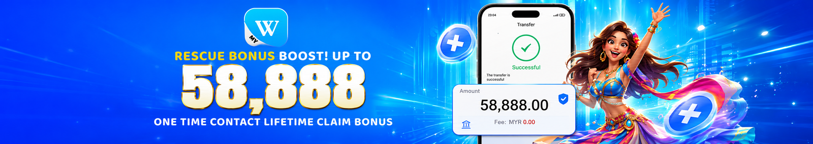 Winbox rescue bonus boost up to 58,888